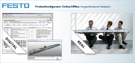 Produkte kinderleicht kombinieren und passende 3D CAD Geometrie der Baugruppe erzeugen.