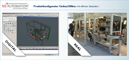 Produkte kinderleicht kombinieren und passende 3D CAD Geometrie der Baugruppe erzeugen.