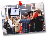Das CADENAS Messe-Entertainmentpaket auf der Motek 2010 mit Afag