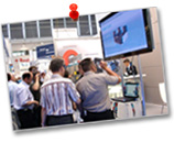 Das CADENAS Messe-Entertainmentpaket auf der Automatica 2010 mit CAPTRON