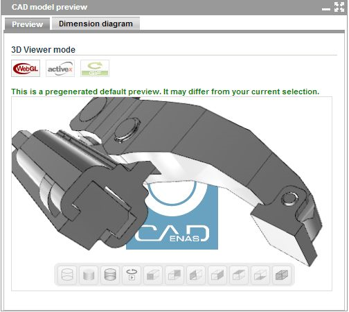 Since January the 3.0 version of CADENA'S PARTcommunity 3D CAD download portal is online