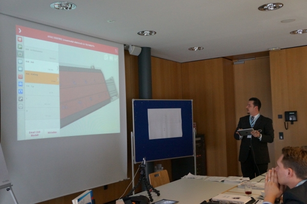 Afag präsentierte Ihre 3D CAD Modelle App basierend auf der eCATALOGsolutions Technologie von CADENAS
