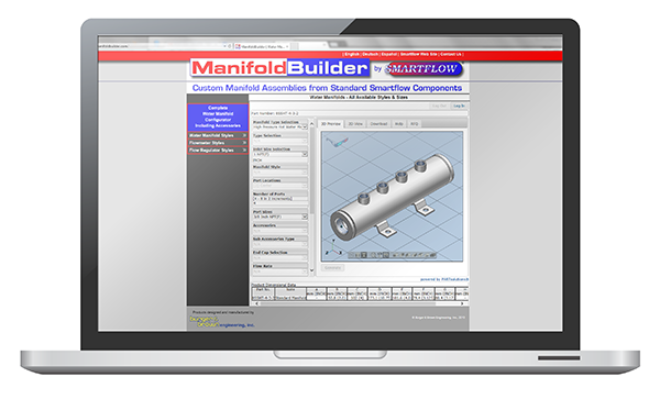 Burger & Brown Engineering/Smartflow® Customers Can Now Configure and Design 3D CAD Models at ManifoldBuilder.com