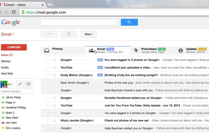 Gmail Inbox