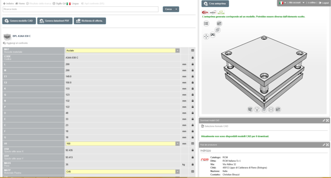 Modello CAD 3D su PARTcommunity