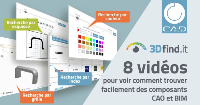 3DfindIT.com propose des méthodes de recherche révolutionnaires et accélère les projets de conception et d'ingénierie