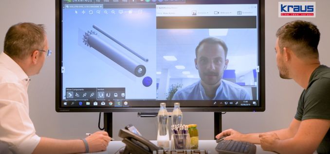 In Zeiten der Digitalisierung setzt KRAUS Austria auf seinen neuen Tragrollen Produktkonfigurator und auf eine umfassende persönliche Beratung, zum Beispiel mit Hilfe von Videokonferenzen.