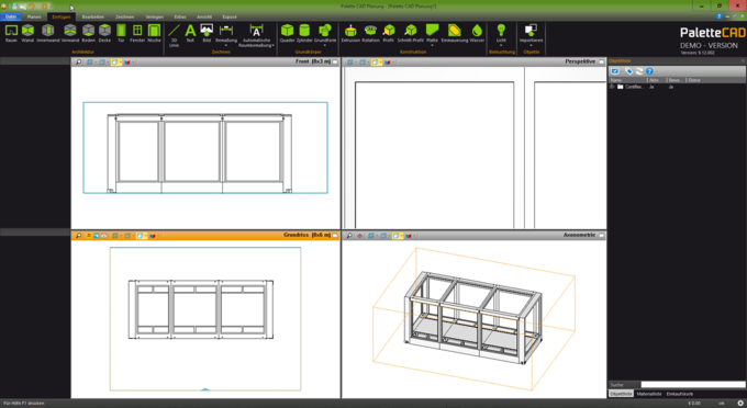 Palette CAD