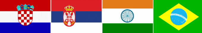 Vier Teilnehmer aus Serbien, Kroatien, Indien und Brasilien haben sich für den Engineering Newcomer angemeldet.