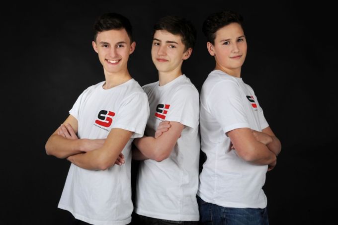 Die drei Nachwuchsentwickler von Chasing Shadows: Michael, Sebastian und Lucas