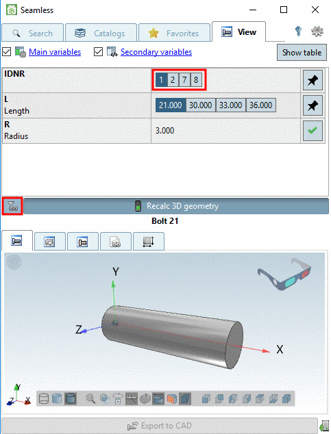 Accessory part filter off