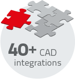 20+ CAD Integrationen