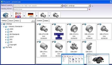 Integration in CADENAS PARTsolutions