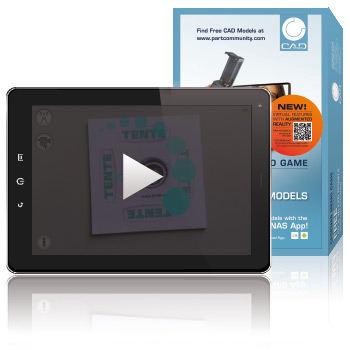 CADENAS Memo Spiel mit Augmented Reality Features