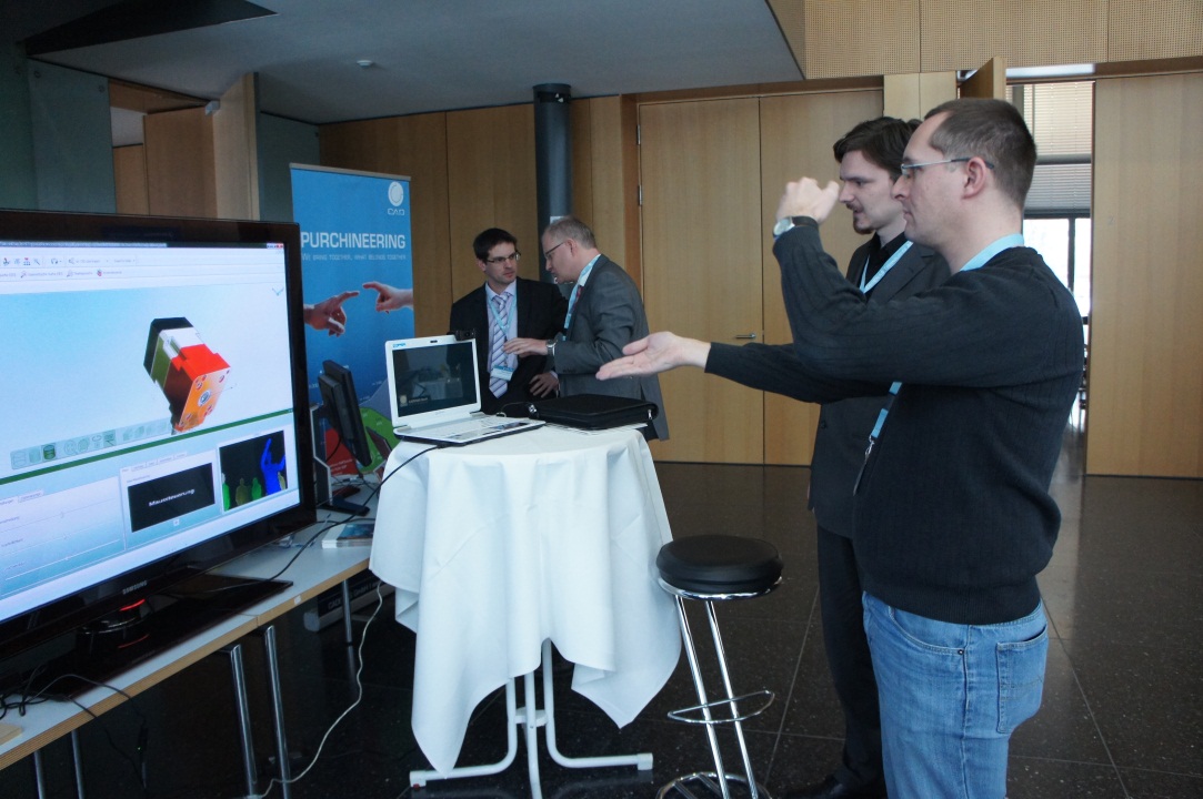 Alle neusten Entwicklungen der CADENAS GmbH erfahren die Besucher auf dem Industry-Forum 2013