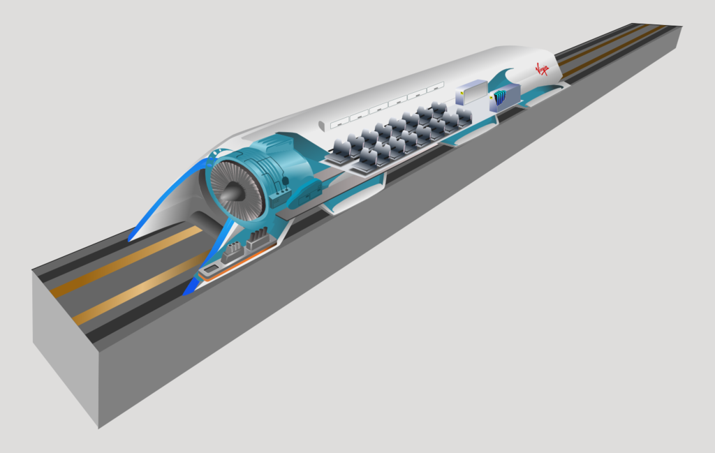 The Hyperloop is a theoretical system of tubes recently proposed by Elon Musk, who is also known for his involvement with Tesla Motors and Space X.