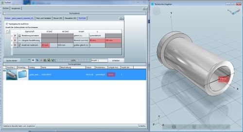 Topologiesuche - Strategisches Teilemanagement PARTsolutions